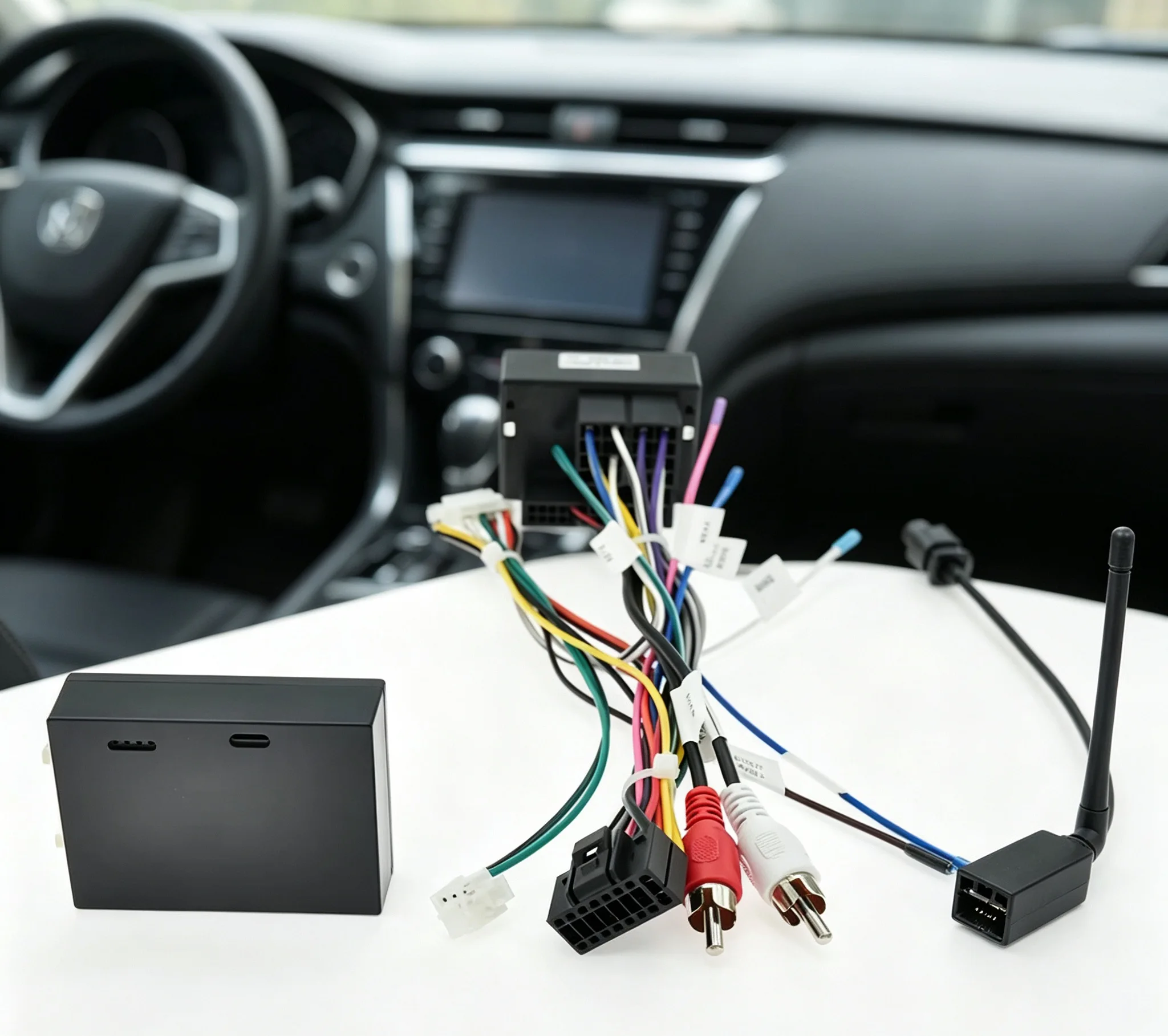Car Stereo Canbus Decoder - Câble adaptateur décodeur CANBUS pour autoradio