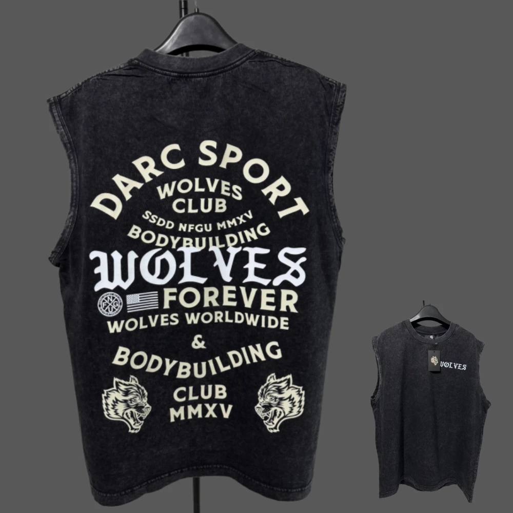 الصيف القطن الرجال غسلها القطن تانك القمم العضلات الصالة الرياضية أكمام تجريب تي شيرت صدرة للجري الشاطئ فضفاض تيز Y2k الملابس