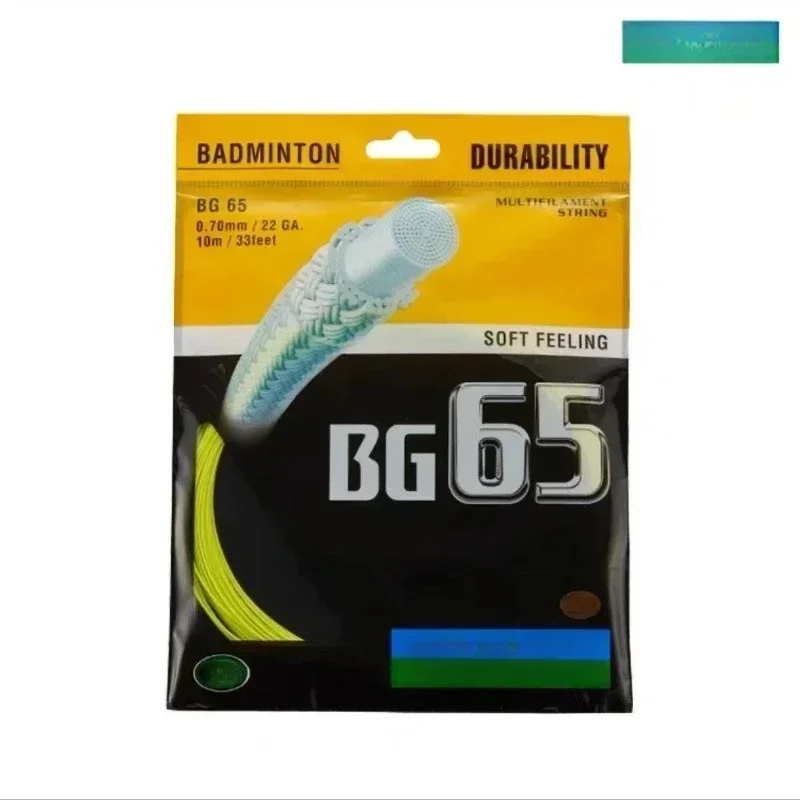 New YY Badminton Racket String BG65 (0.70mm) Endurance Training Competition Professional Durable To Play High Quality Wholesale
