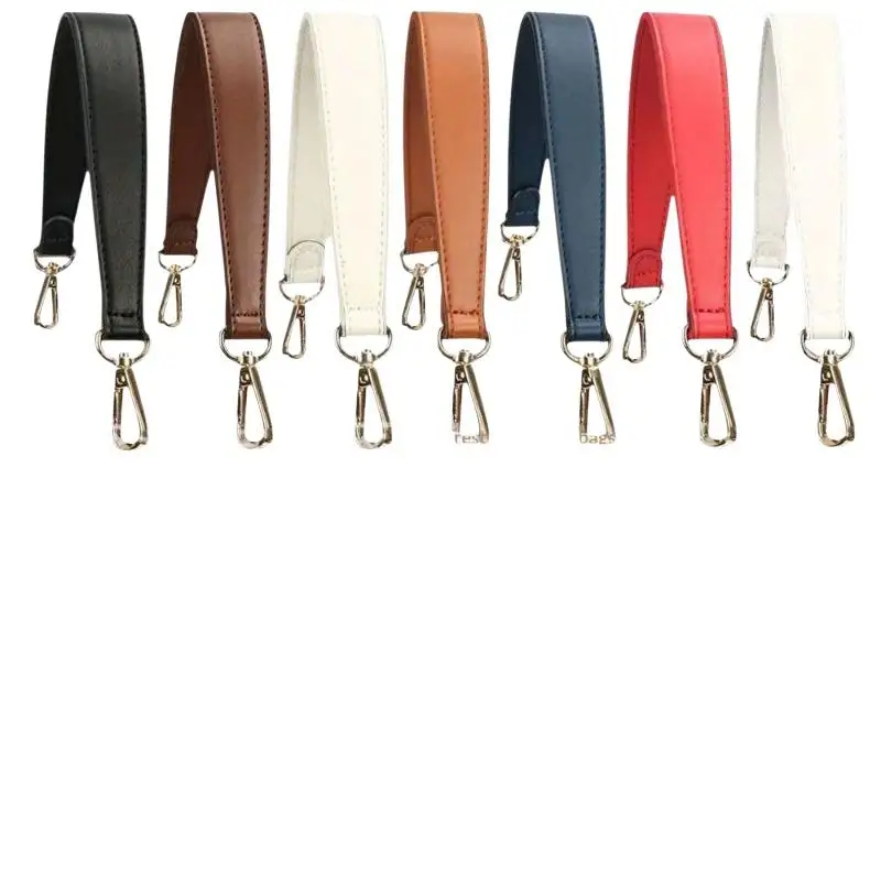 Kunstleder-Taschenriemen, Handtaschengriffe für Handtaschen, kurzer Taschenriemen, Geldbörsenriemen, goldene Schnalle, Ersatz-Taschengürtel – Detail 7