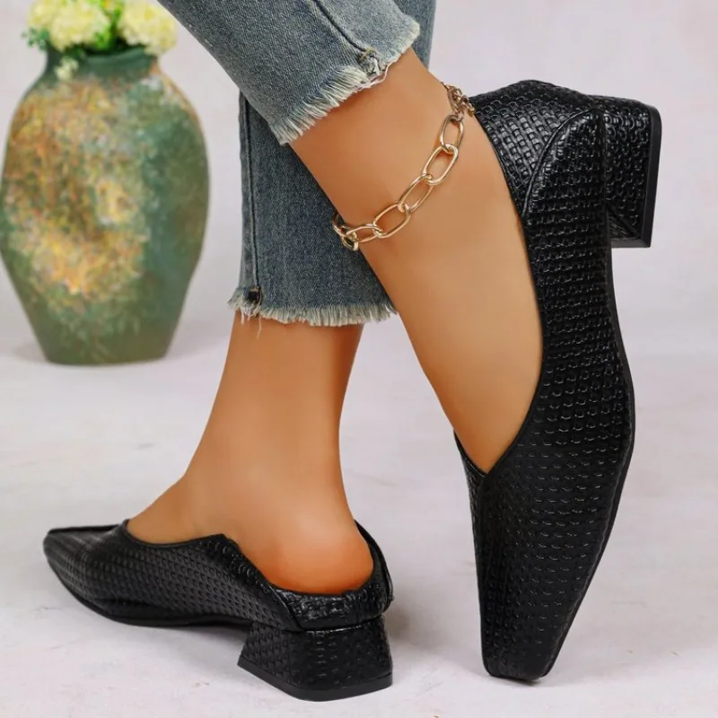 

Classic Side-Cut Single Shoes, French-Style Temperament Pointed-Toe Flat Shoes 2026 Spring Summer New Arrival Evening Breeze New