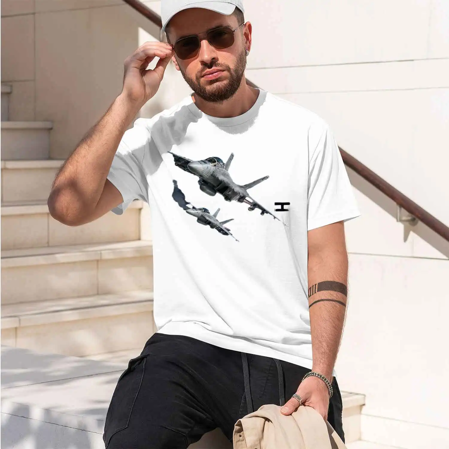 US Naval F/A-18 Super Hornet Fighter T-Shirt O-Neck Short Sve Summer Casual Mens T-shirt Size S-3XL 2026 New Model Short-sleeve