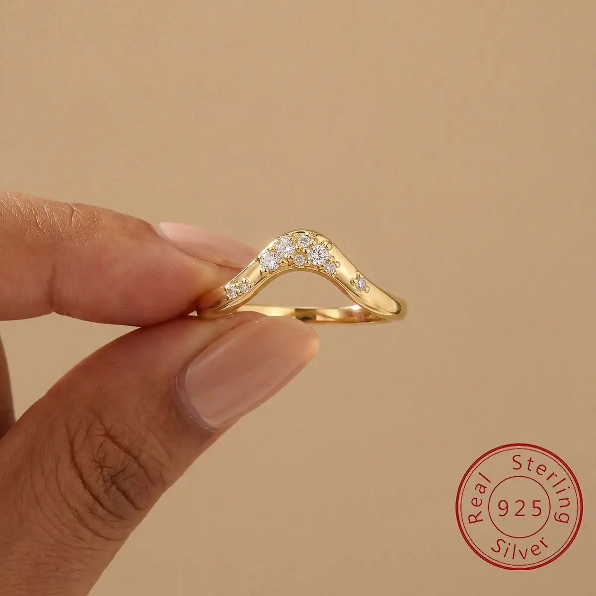 

925 Sterling Silver Fashion Exquisite Round Zircon Ring For Women Engagement Wedding Anniversary High Quality Fine Jewelry