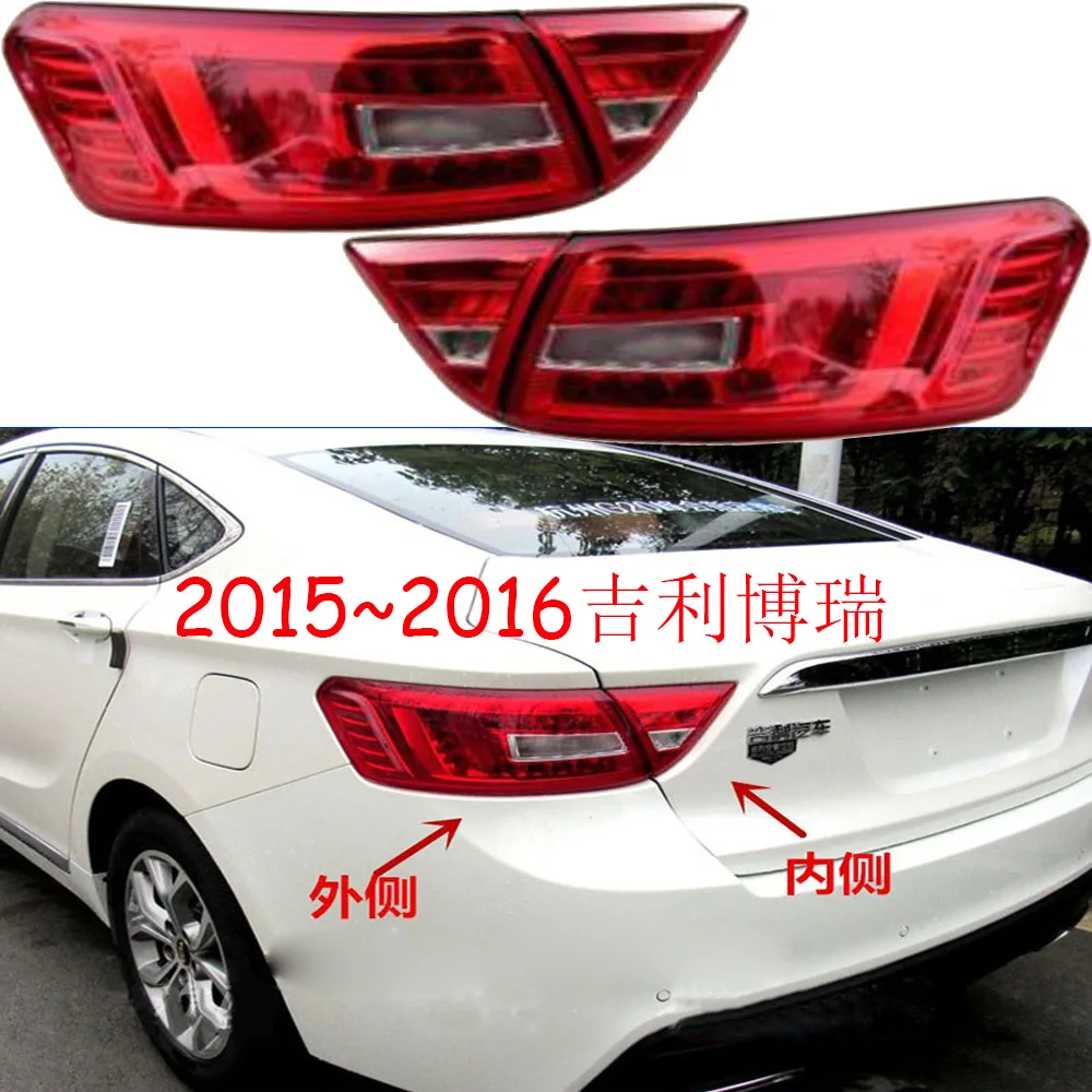 

1pcs car accessories bumper tail light for Geely Emgrand BORUI taillight Taillamp 2015~2016y for Geely bo rui fog lamp