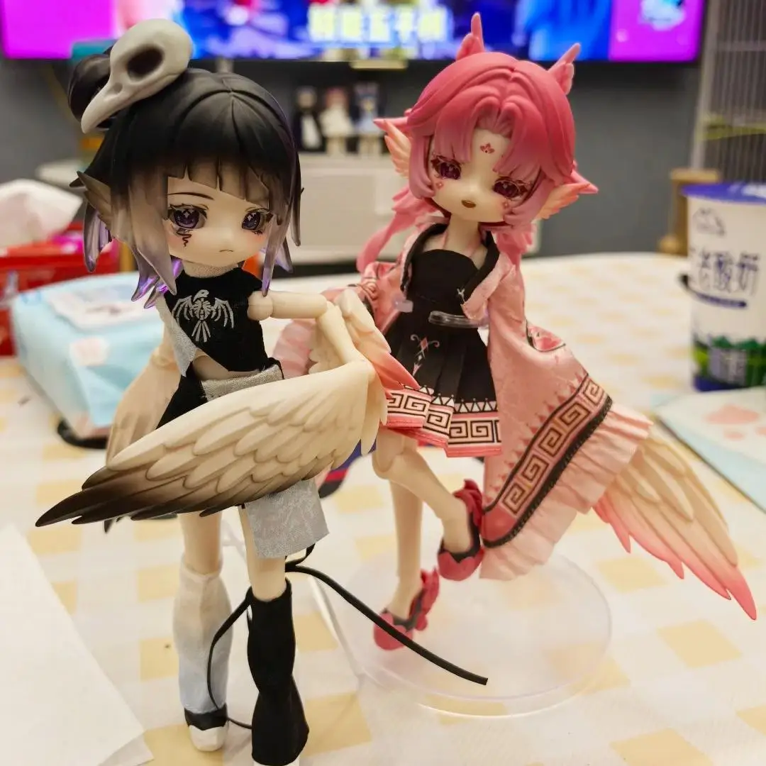 

New Penny'S Box Blind Box Luluya Cloud Feather Pavilion Series Bjd Doll Action Figure Collectible Kawaii Model Toy Surprise Gift