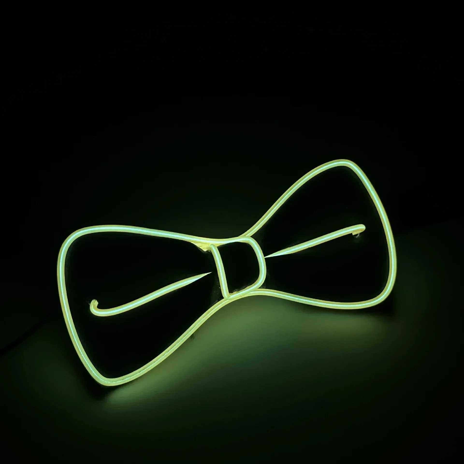 Men's LED Glowing Bow Suspenders for Parties