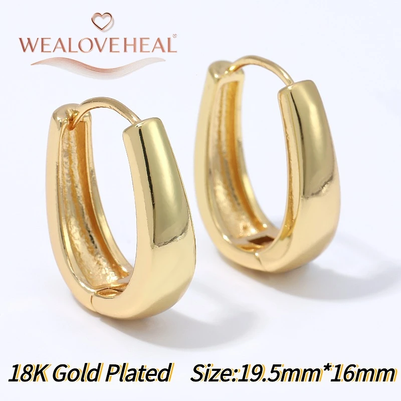 18K vergoldete Messing-Mobius-Creolen, geometrische Twist-Huggie-Ohrringe für Damen, Instagram-Stil, Alltagsschmuck, Party-Schmuck, Geschenk – Detail 37
