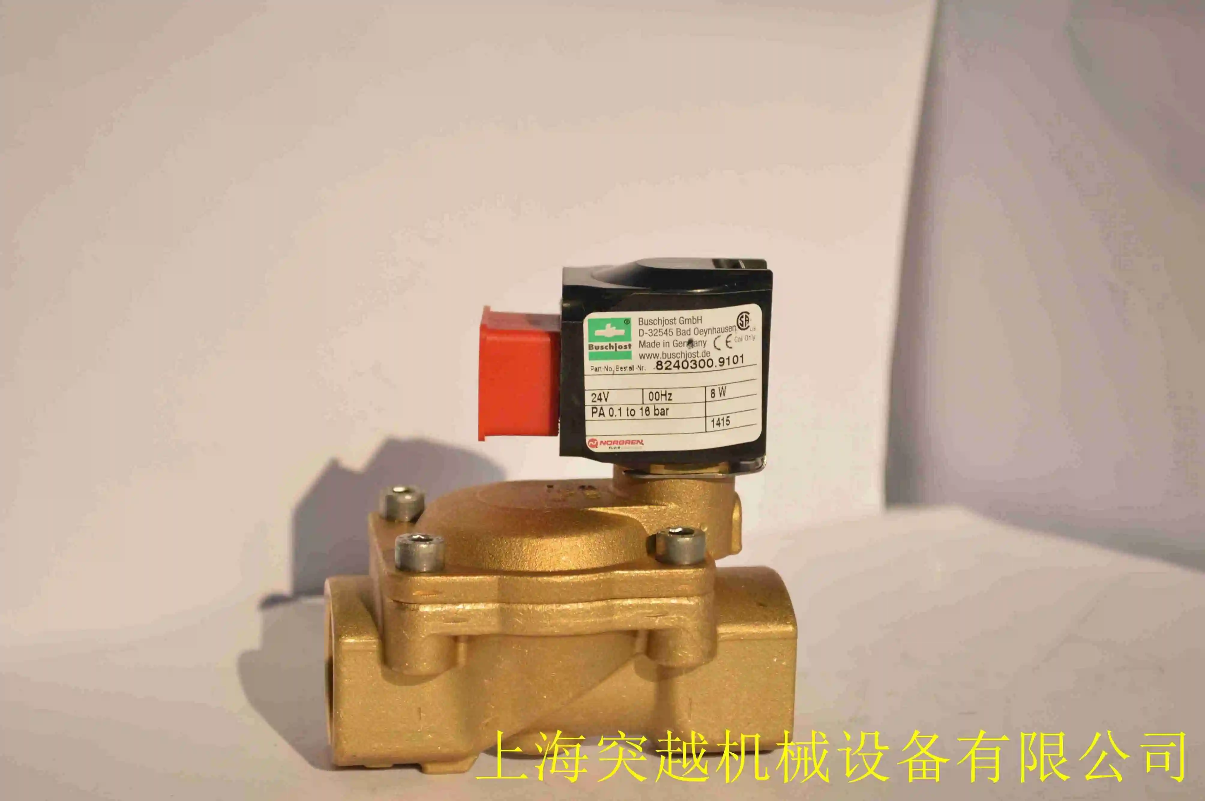 Buschjost 8240203.9101.024.00 Solenoid Valves, Neutral Gaseous And Liquid Fluids