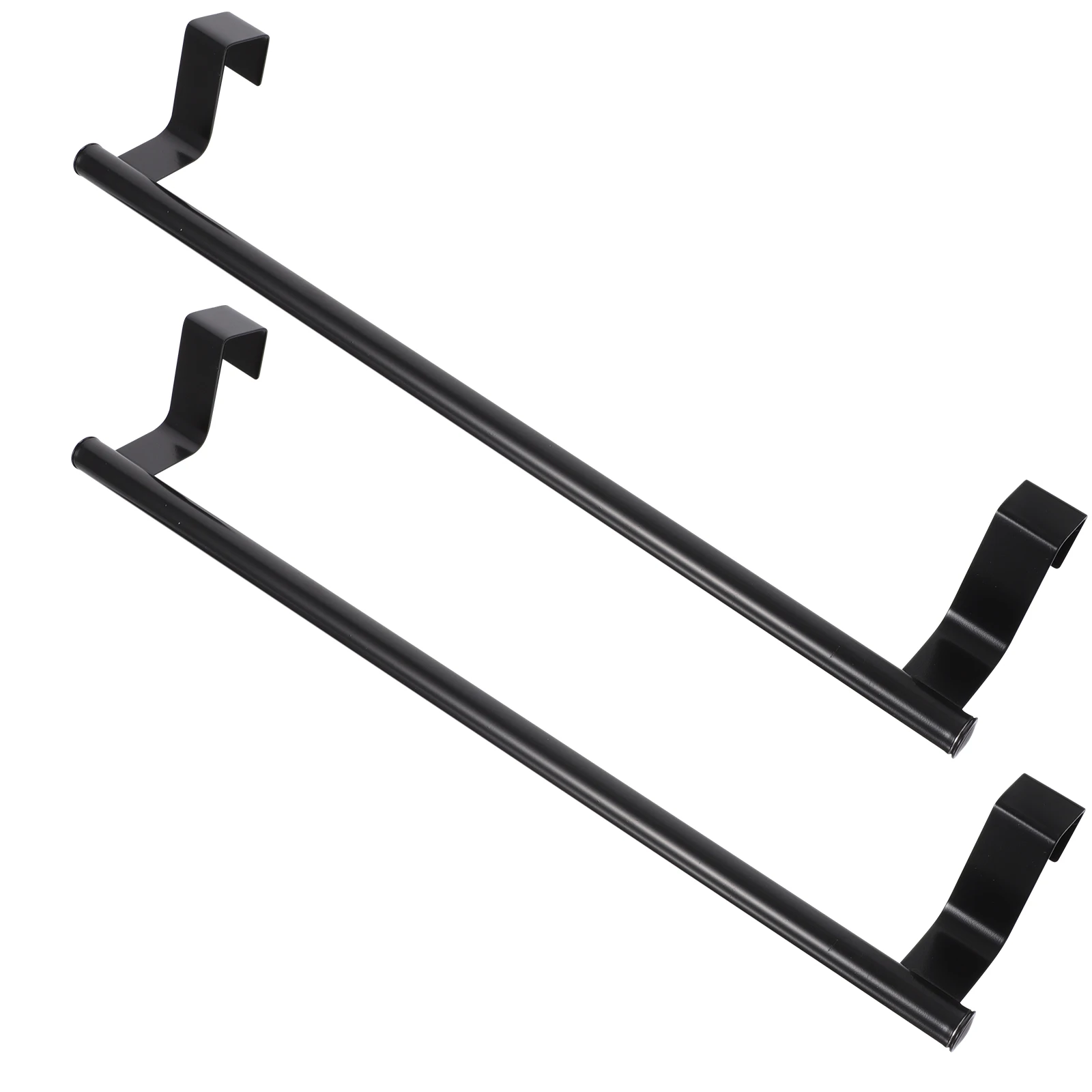 

2pcs Stainless Steel Towel Rack Bathroom Kitchen Wall Mounted No Holes Corrosion Resistant Towel Hanger Storage Rack For Closet