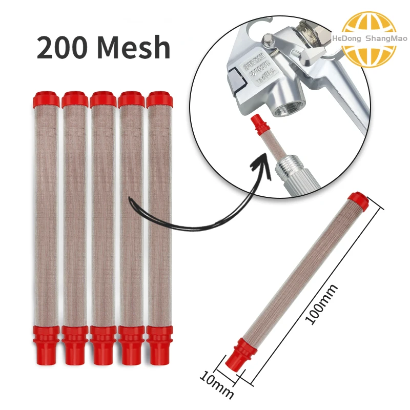 Imagem -04 - Airless Paint Spraygun Filtro Reduz o Entupimento do Bocal Acessórios da Máquina de Pulverização 30200 Mesh