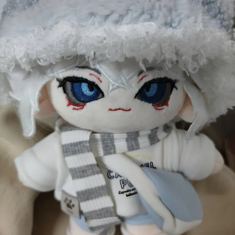 Peluche de jeu d'identité V Ithaqua, 20cm, mignonne, habillée, corps de poupée en coton, jouet en peluche, décor de salle de Cosplay, cadeau de noël et d'anniversaire