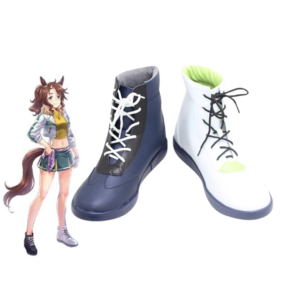 Umamusume Pretty Derby Mejiro Palmer Cosplay Shoes Boots Game Anime Halloween Christmas Costume Props Gift