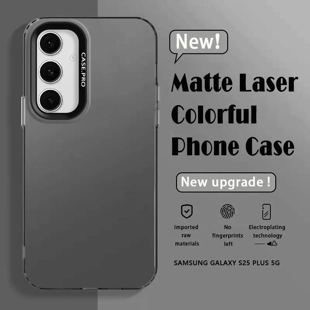 

Для Samsung Galaxy S25 ULTRA S25 + S25 5G Ultra Skin Feeling матовый жесткий чехол с полной задней крышкой