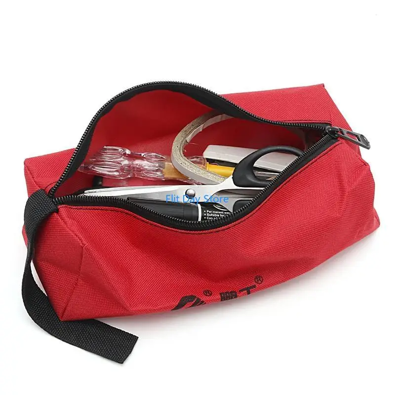 F92C Small Metal Parts Tool Storage Bag Waterproof Multifunctional Utility Oxford Bag