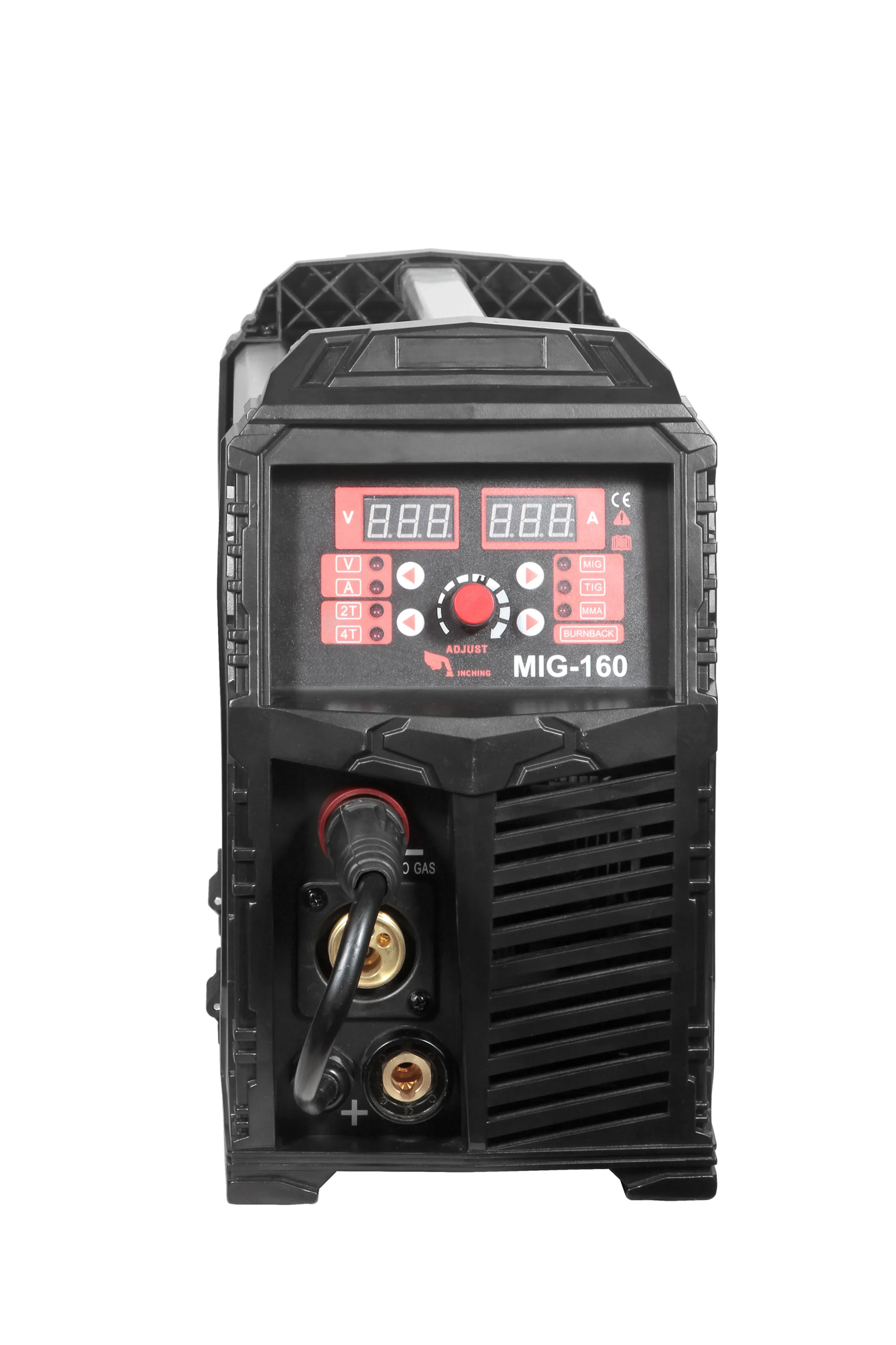 NEW Semi-Automatic MIG Gas Gasless 220V Flux Core Wire Inverter IGBT MIG MAG ARC  TIG 3in1 Welder  MIG-200B