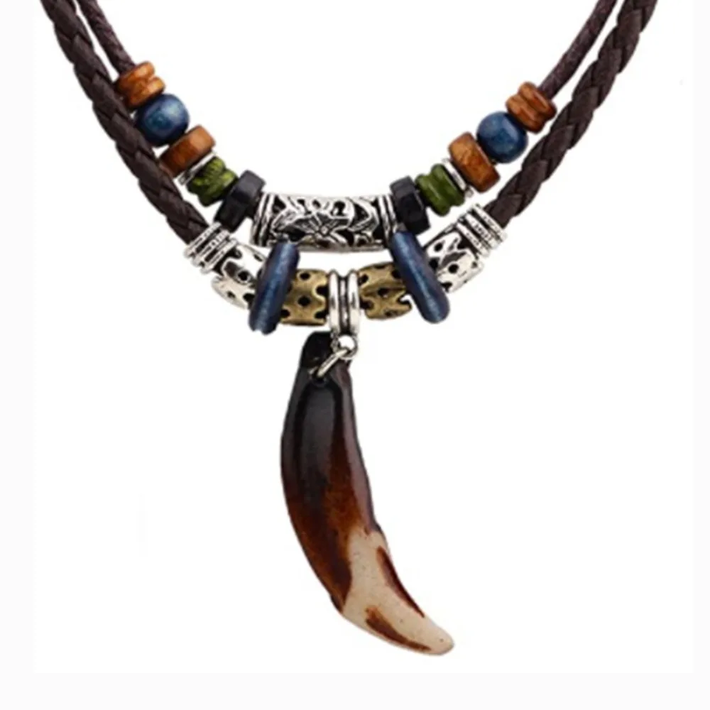 Fashion Attractive Hiphop Rock Necklace Colorfast Retro Retro Trendsetter Pendant Trend Jewelry Gift Daily Life