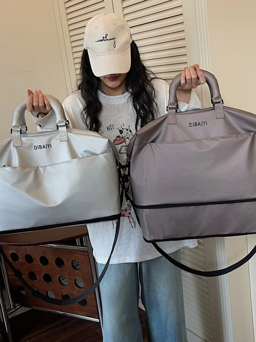 lightweight-fashion-sports-fitness-bag-large-capacity-travel-bag-handheld-luggage-short-trip-business-trip-check-in-bag