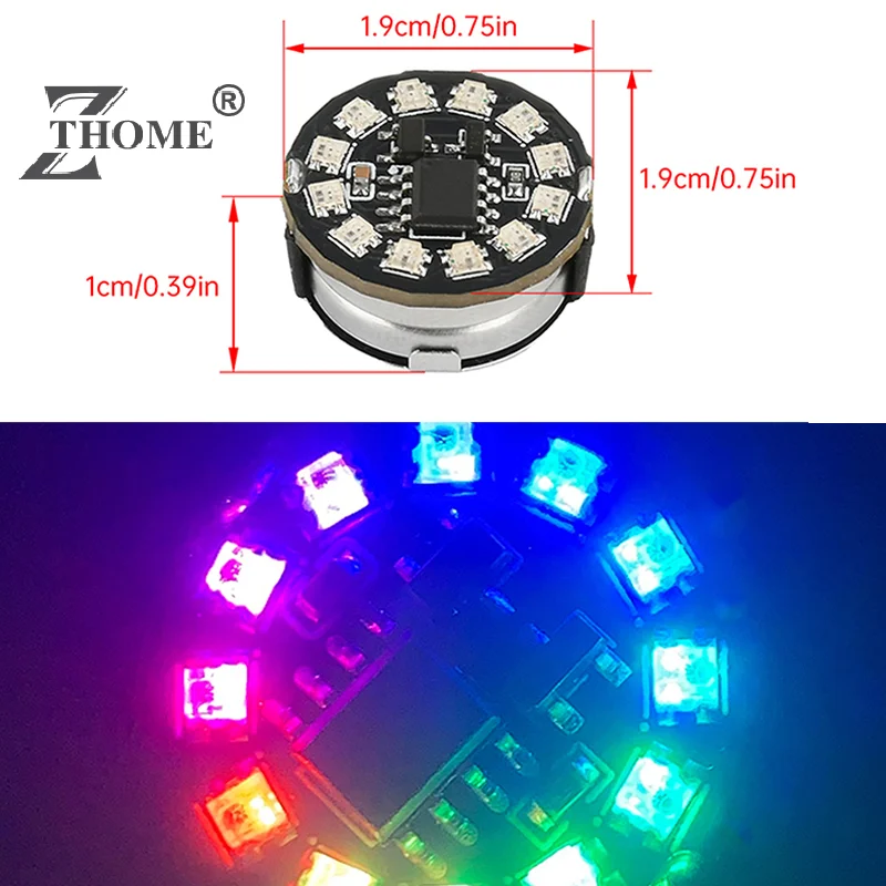 

4mode Colorful Magnetic Control Lamp Wireless LED Light Magnet Induction Lamp + Button Battery DIY Anime Landscape Diorama Model