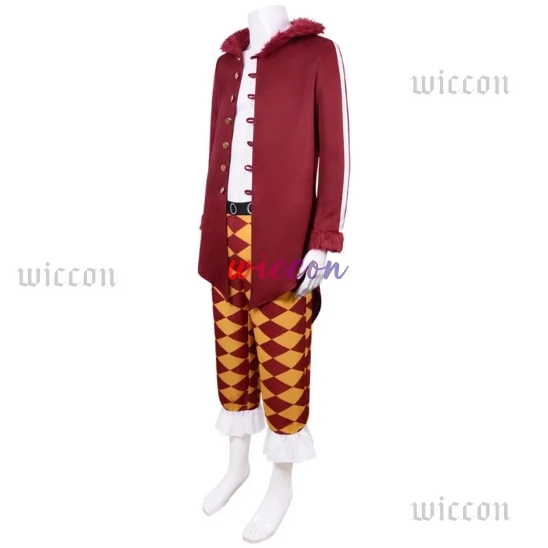 جديد اليابان تأثيري بلوكس الفاكهة بارتولوميو تأثيري حلي مهرج الأخضر شعر مستعار باري باري لا مي أزياء الهالوين للرجال ACGN Party2025 #4