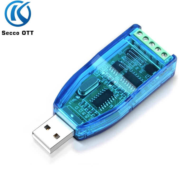 

Industrial grade USB to 485/232 converter USB to serial RS232 converter compatibility USB2.0 standard RS-485 connector module