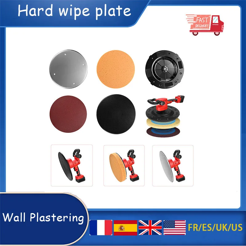 Drywall Sander And Mixer Accessories-sander Paper、plastic Plate、metal Plate、sponge、upper Plate