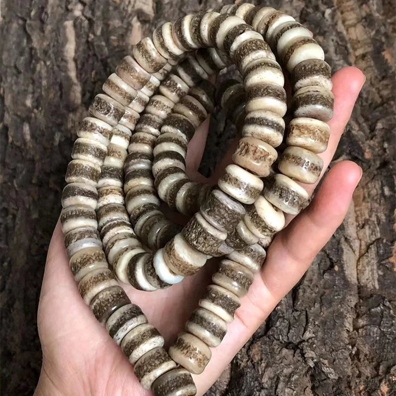 

Cultural toys, bracelets, necklaces, Tibetan prayer beads, Buddhist beads, yak bones