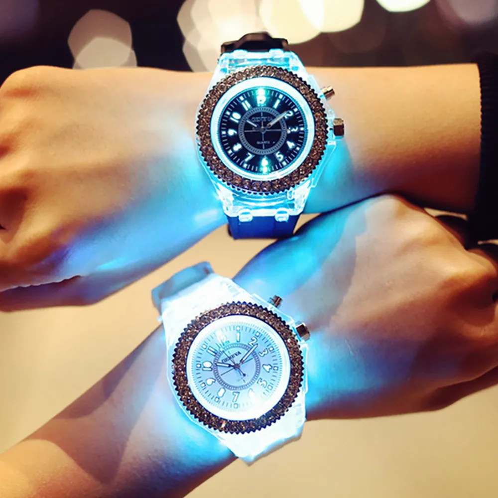 LED Backlight Sport Waterproof Quartz Wrist Watches Wrist watch accessories for women Dial Design reloj para mujer reloj