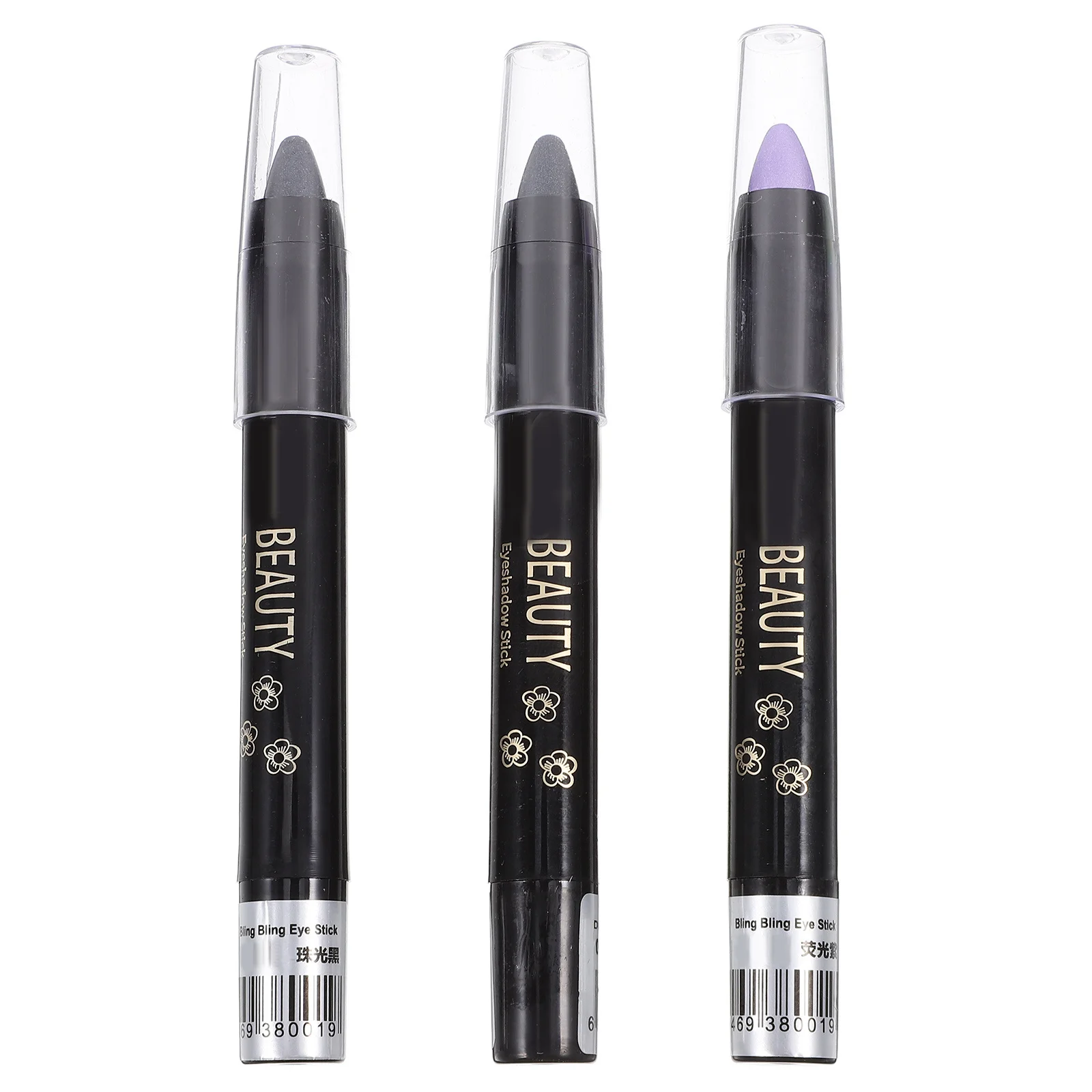 

3Pcs Eye Shadow Pen Set Bright Shimmer Waterproof Smudge Proof Cream Makeup Pen Easy Apply Long Wearing Tool