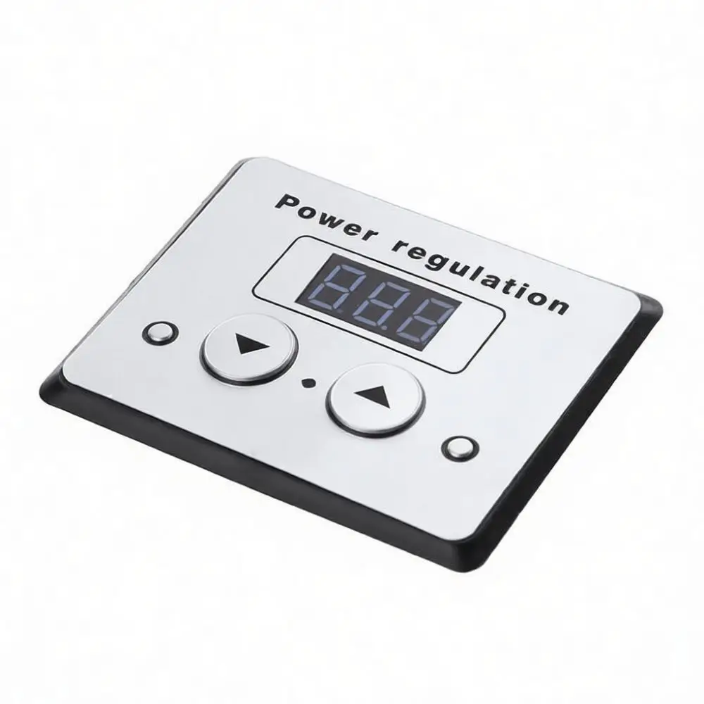 For DXW 4000W Digital Voltage Controller SCR Module Adjustable Speed Dimmer Thermostat Power Supply Regulator Device