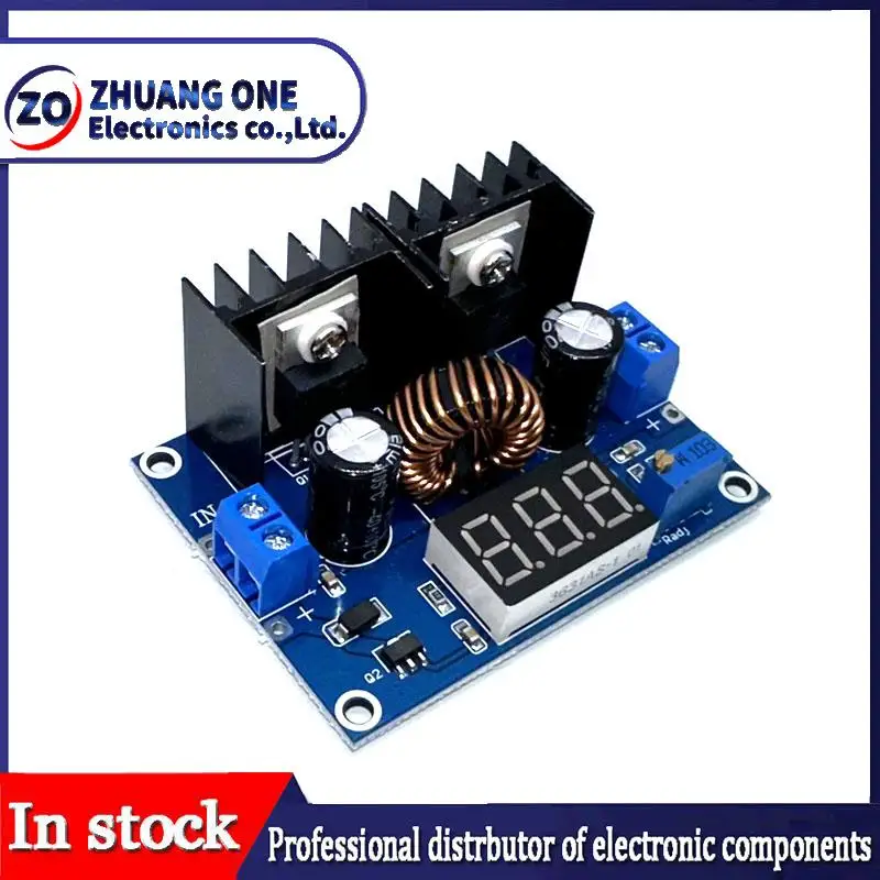 XH-M404 DC 4-40V 8A 200W Voltage Regulator Module Digital PWM Adjustabl DC-DC Step Down Voltage Regulator DC XL4016E1