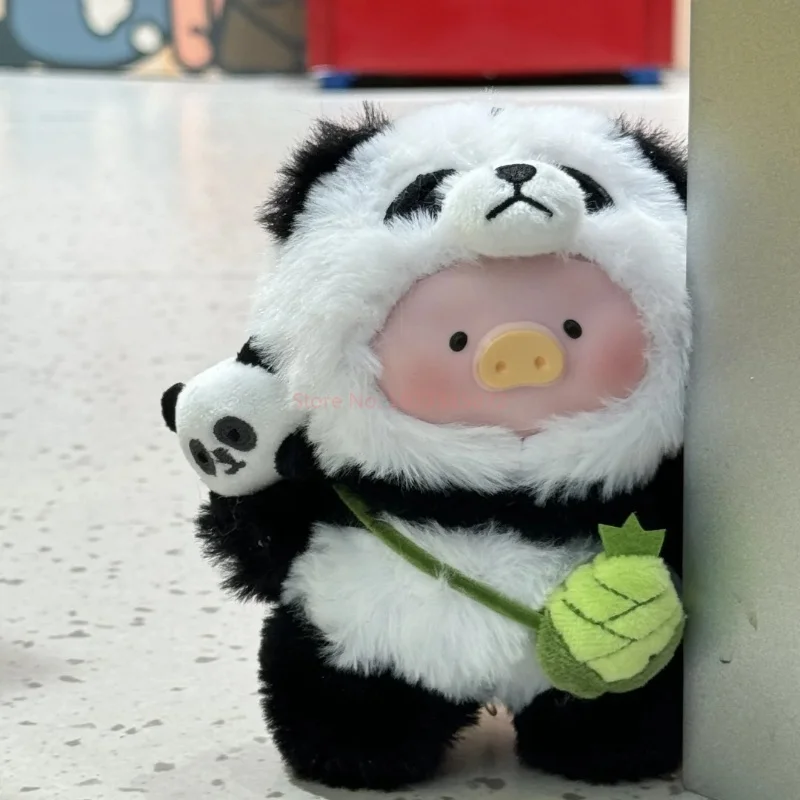 New Lulu The Piggy Panda Lulu Series Elevator Garage Kit Plush Doll Cute Christmas Gift Trendy Model Toy Birthday Gift 
