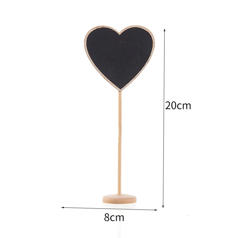 15 قطعة سبورة صغيرة لوحات رسائل إبداعية حامل قابل للإزالة علامات السبورة للمنزل المطبخ حديقة حفل زفاف ملاحظة #3