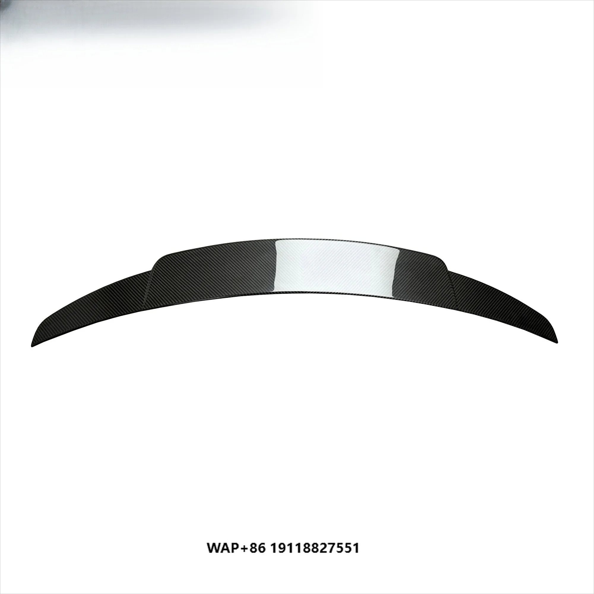 B Style Dry Carbon Fiber Rear Spoiler Rear Wing for W223 S580 S680 2021-2024 Carbon Spoiler