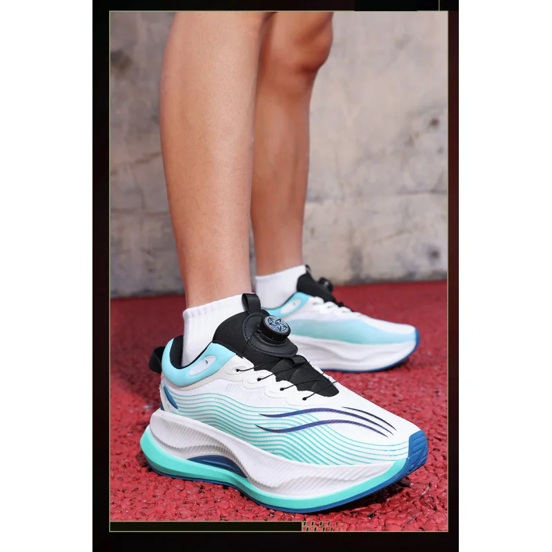 ​ Tênis masculino com cordões 2025 – sola grossa com aumento de altura, respirável e confortável, durável e antiderrapante, roupa de uma etapa, elegante