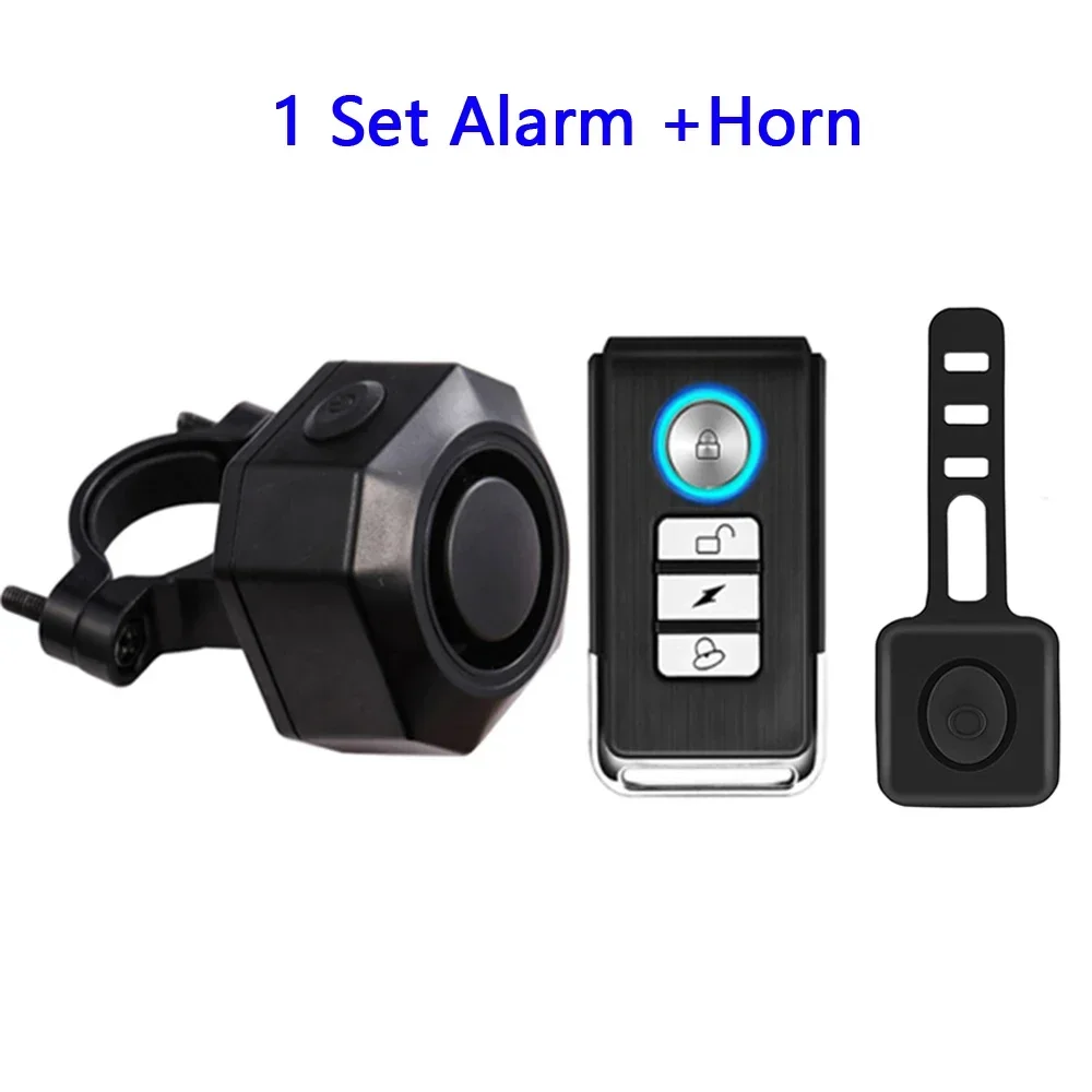 Extractme Fietsalarm Draadloos waterdicht fietsalarm Beveiligingsalarm Beveiligingssysteem USB-opladen Afstandsbediening