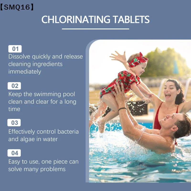 Pool Cleaning Tablets Multi-Functional Fast Dissolving Clean Improve Water Quality All-Purpose Swimming Pool Cleaning 【SMQ】