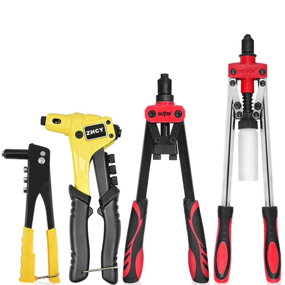 Manual Rivet Gun Suitable For Wall And Wooden Board Core Pulling Nail Fixation Double Handle Labor-Saving Core Pulling Rivet Gun view 2