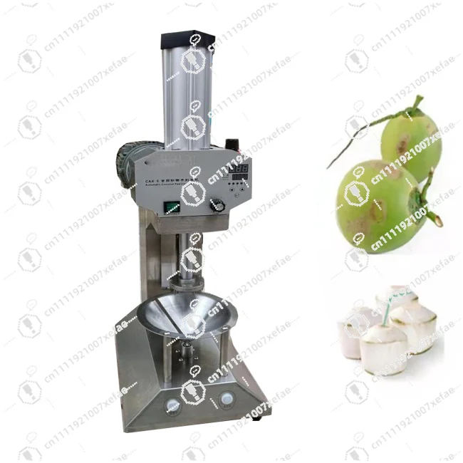 Semi-automatic Coconut Shelling Machine, Coconut Peeling Machine, Green Coconut Cutting Machine, Food Processing Equipment