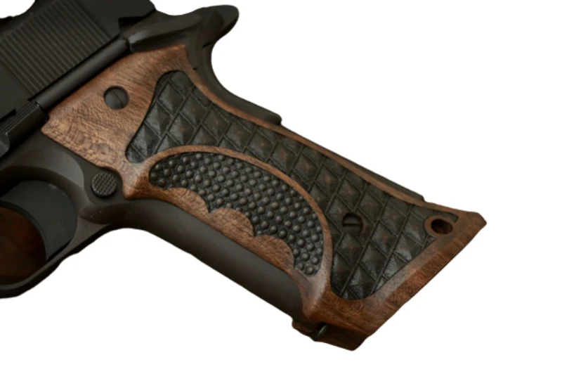 

KSD Brand Colt 1911 FIT Model Compatible Walnut Grips Other Designs