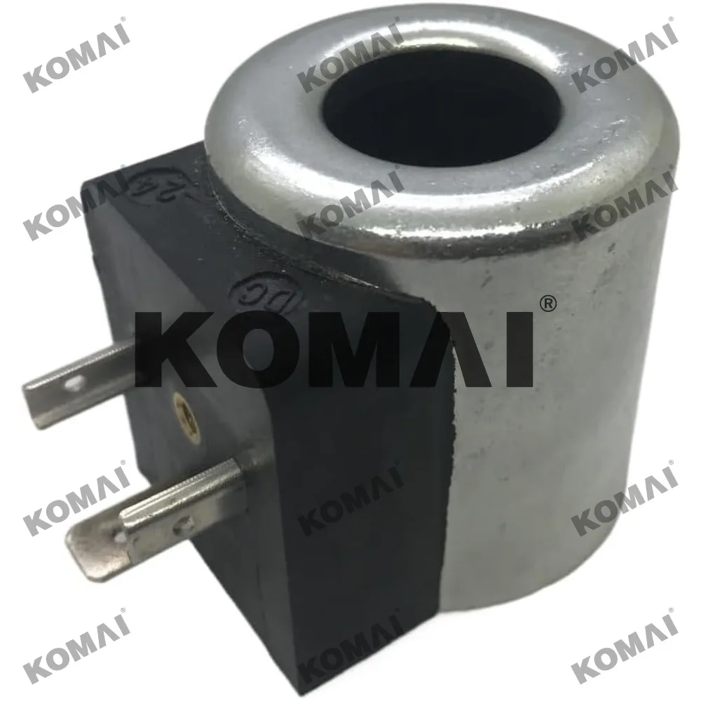 

XOJOX 1PC excavator solenoid valve, hydraulic pump solenoid valve coil 24V30Ω inner diameter 18 high 40 (DC24V)