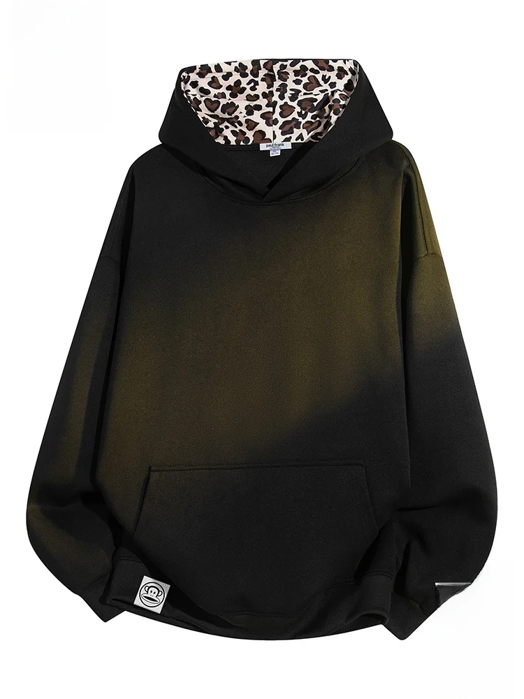 

PaulFrank M Hoodie Casual Spring Long Sve Polyester Leopard Pattern Comfortable Loose Fit Youth Faion Spring 2026