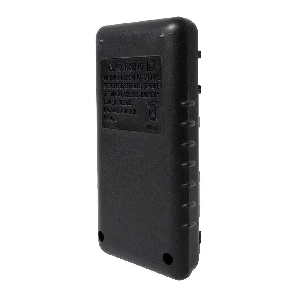 Resistance Tester Digital Multimeter Ultra-thin Design Lcd Display Manual Range Overload Protection For On-the-go Use