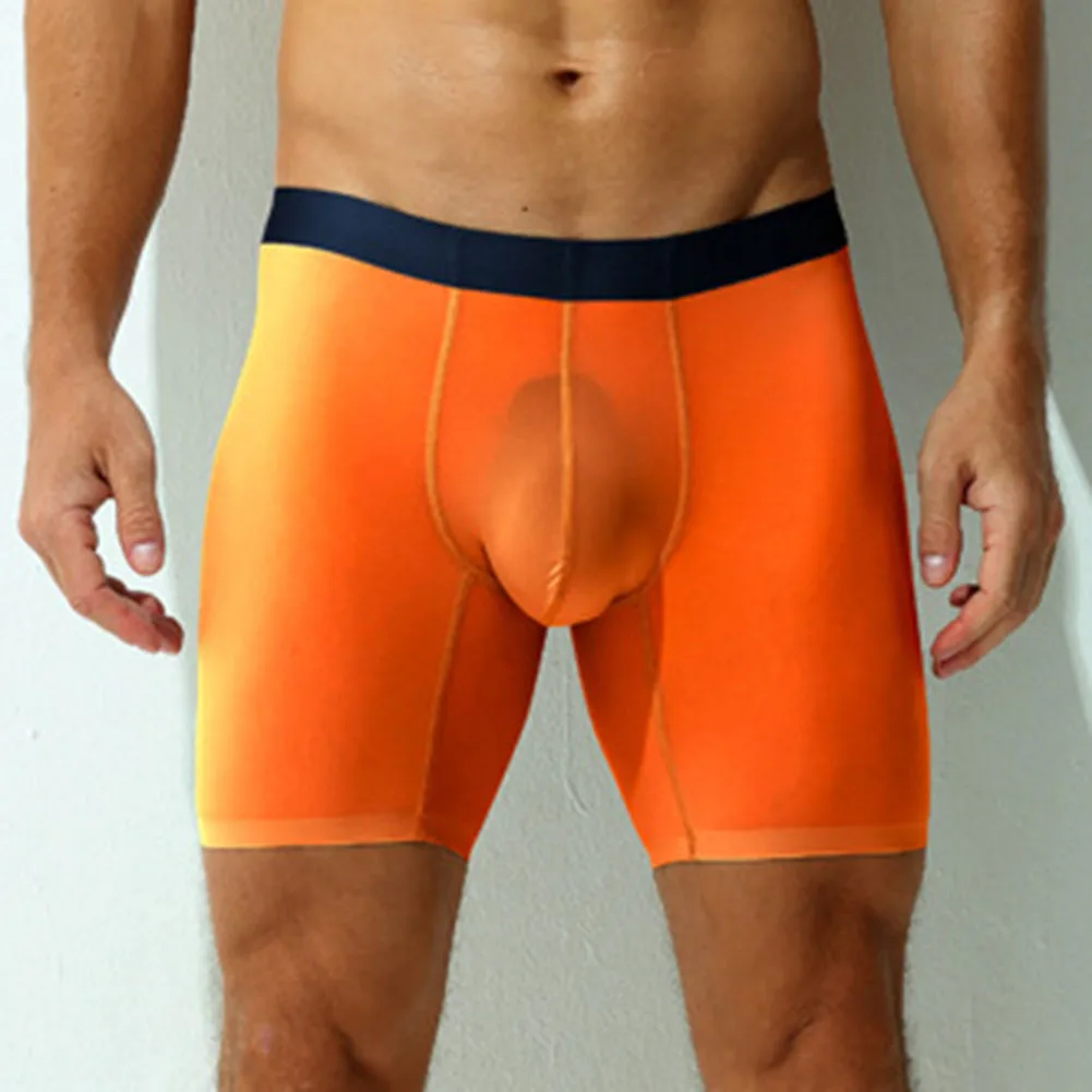 

Boxer Briefs Boxers Shorts Underwear 1pcs M~3XL Nylon Solid Color Home Night Sleeping All Seasons High Quality