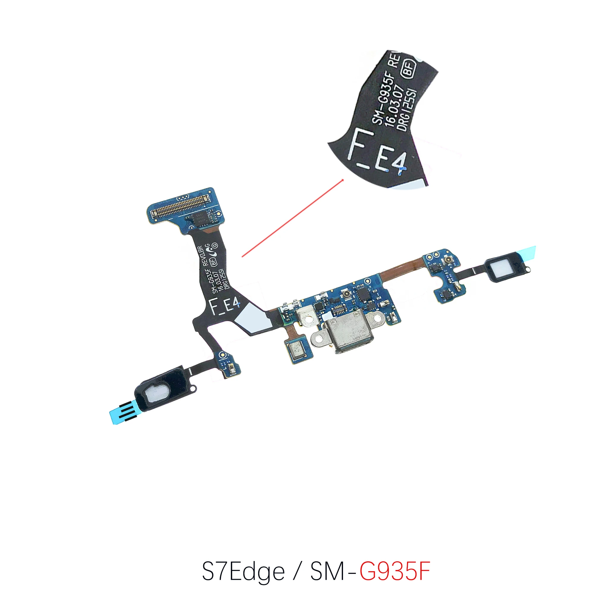 Charging Connector Board Dock Charger Flex Cable For Samsung Galaxy S7 G930F G9300 S7Edge G935A G9350 S8 G950F S8plus G955F