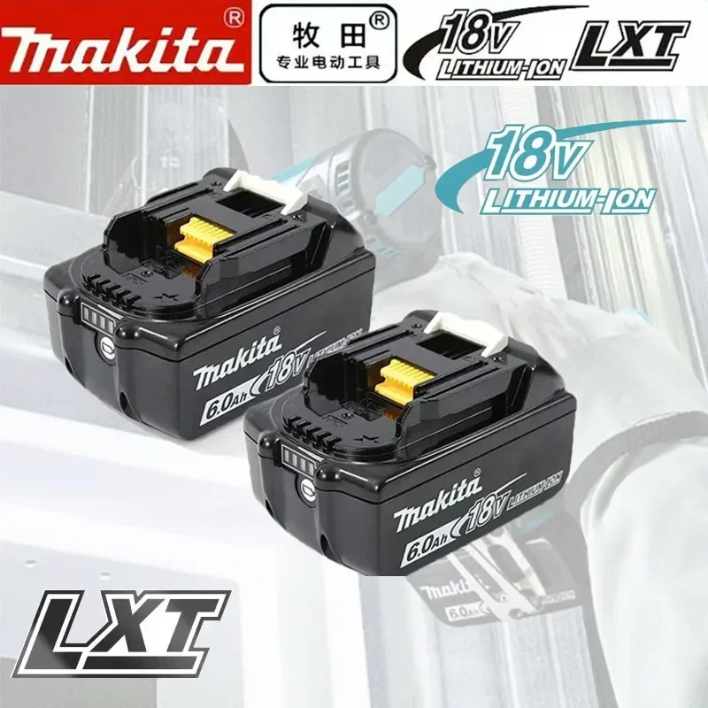 

for Makita bl1850 bl1860b bl1860 bl1840b ru Original 6000mAh Li-ion Battery for Makita 18V Power Tools Batteries Rechargeable
