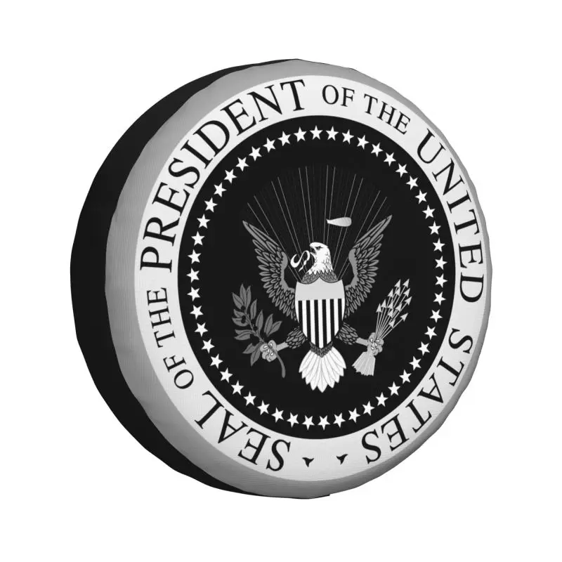 Seal Of The President US Spare Wheel Tire Cover for Toyota Prado American USA Election Jeep RV SUV 4WD 4x4 Vehicle Accessories