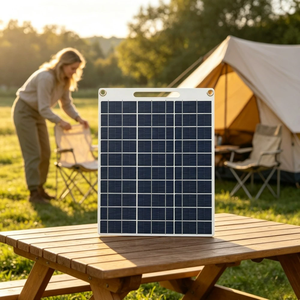 High Efficiency High Speed Dual USB Solar Panel Charger 15W 20W Portable Waterproof Solar Charger for Outdoor Cycling Hi