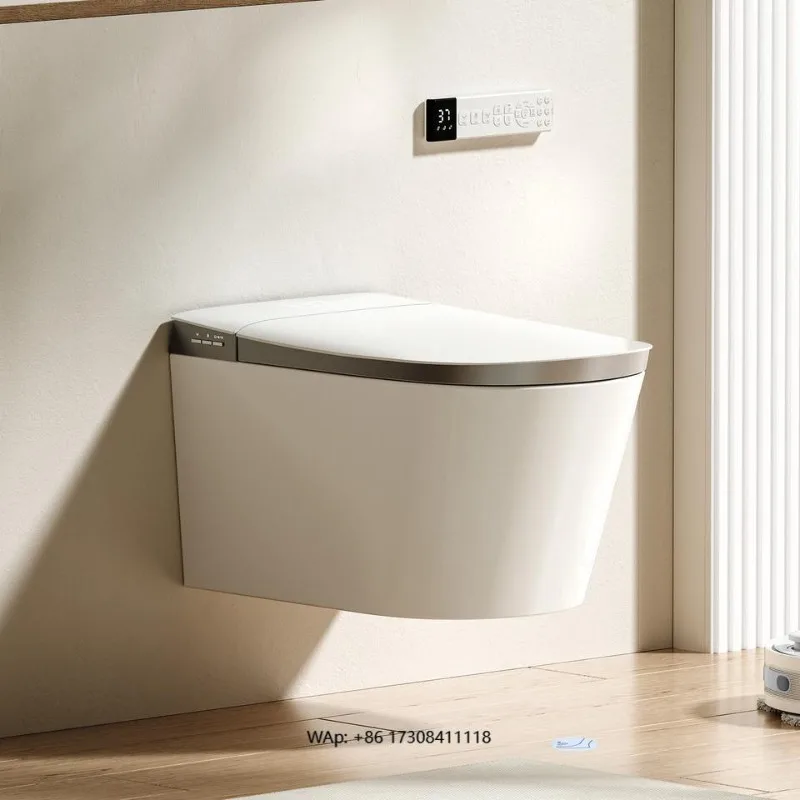 

New Design Self Clean Auto Open Sensor Flush Automatic Toilet Bowl Bathroom Wc Wall Hung Intelligent Smart Toilet