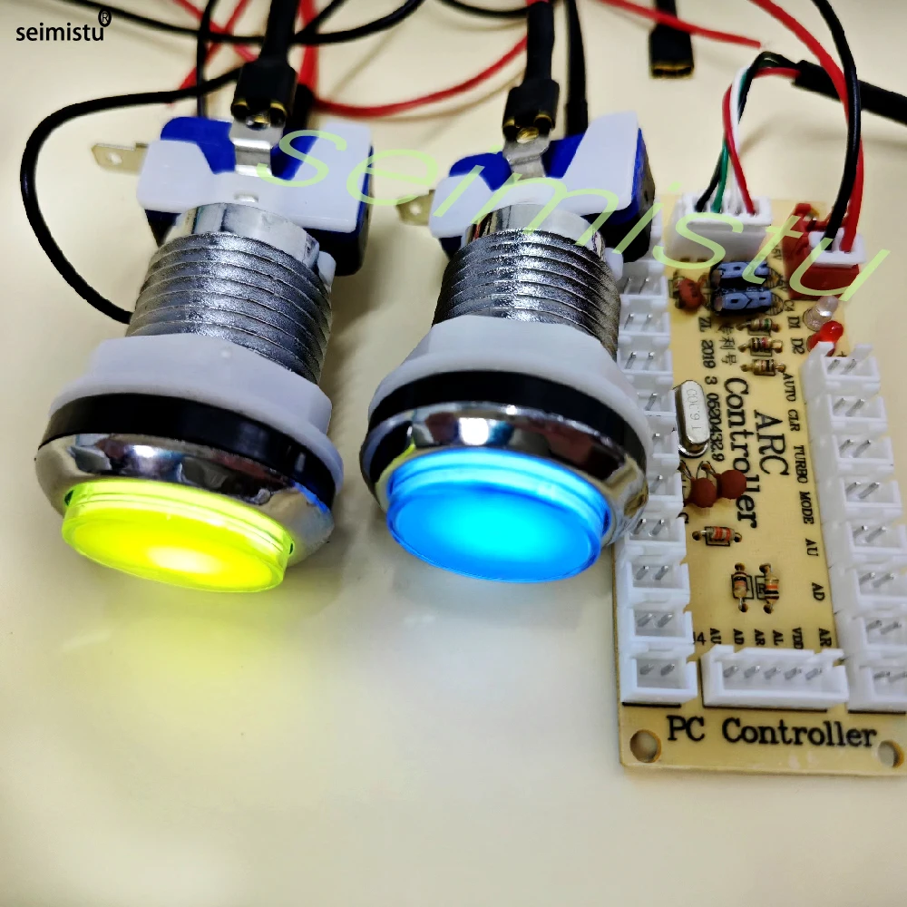 33mm botão de arcade empurrar - Arcade Button Pcb avaliação e preço