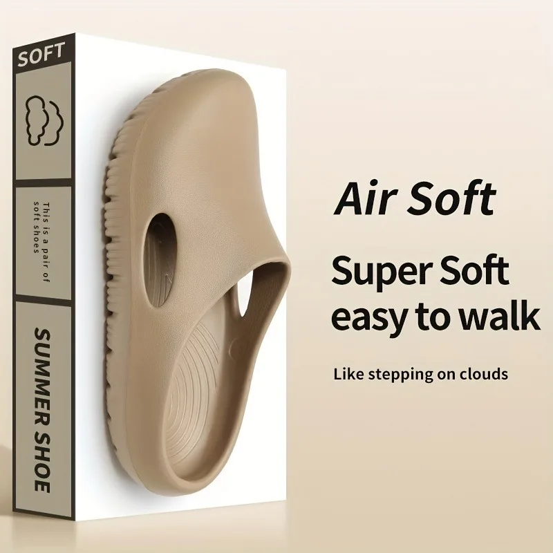 

Унисекс-сабо из ЭВА для дома и сада, летние, нескользящие, большие размеры, легкие, удобные, с толстой подошвой, для пляжа, дома и улицы, повседневные тапочки